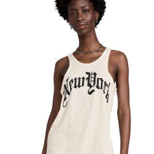 R13 Off-White 'New York' Tank Top